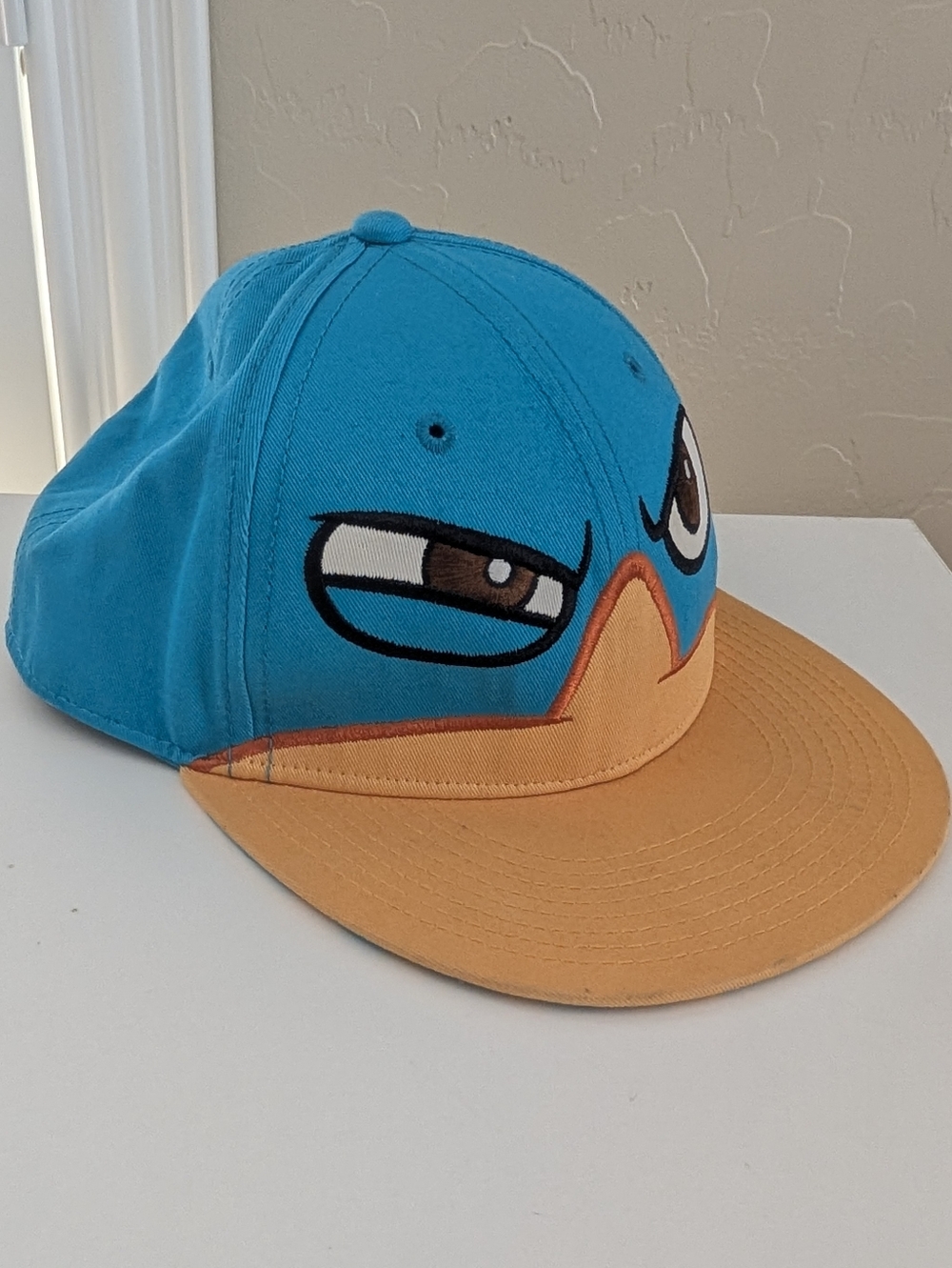 Phineas and Ferb Disney• Snapback Perry the Platypus Baseball Cap Two Toned